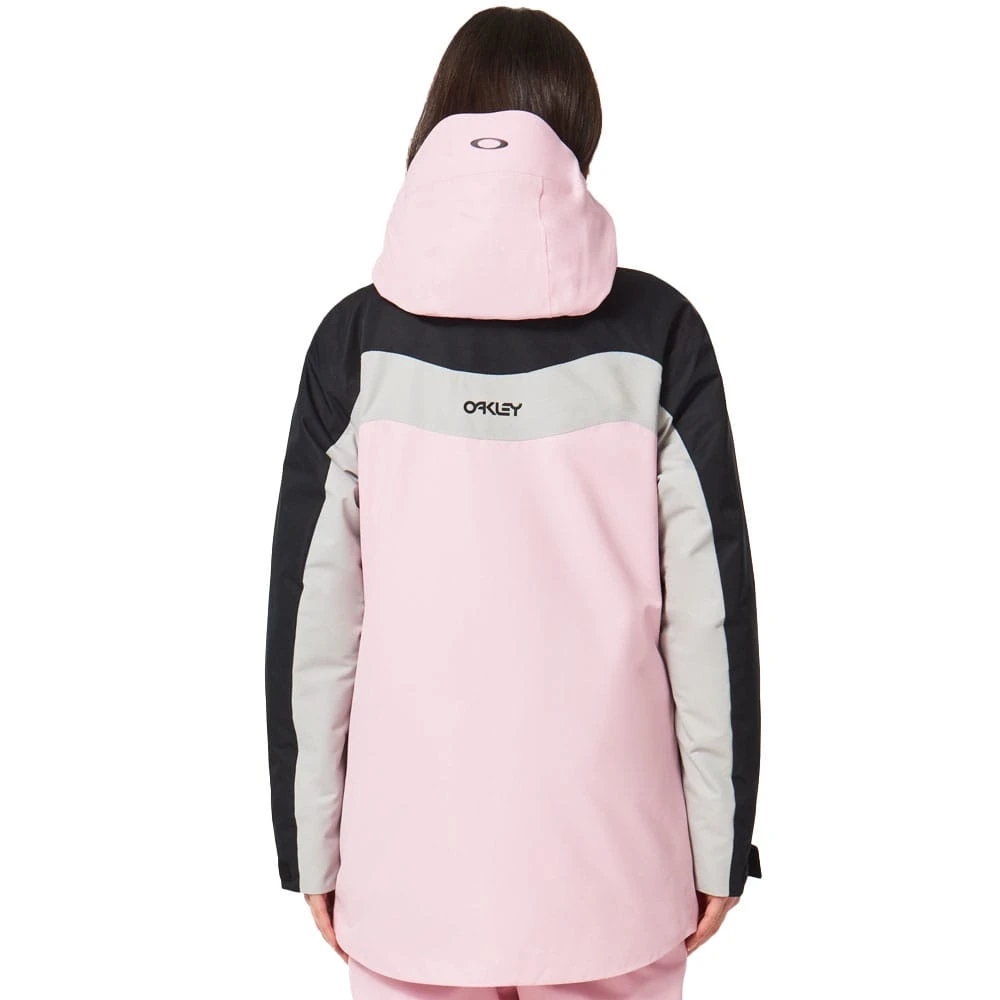 Oakley TNP TBT RC Insulated Skijacke Black/Lunar Rock/Pink Flower Damen 3 Oakley TNP TBT RC Insulated Skijacke Black/Lunar Rock/Pink Flower Damen – Bild 3