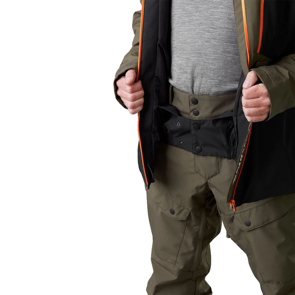 Picture Kory Snowboardjacke Dark Army Green Herren 7 Picture Kory Snowboardjacke Dark Army Green Herren – Bild 7