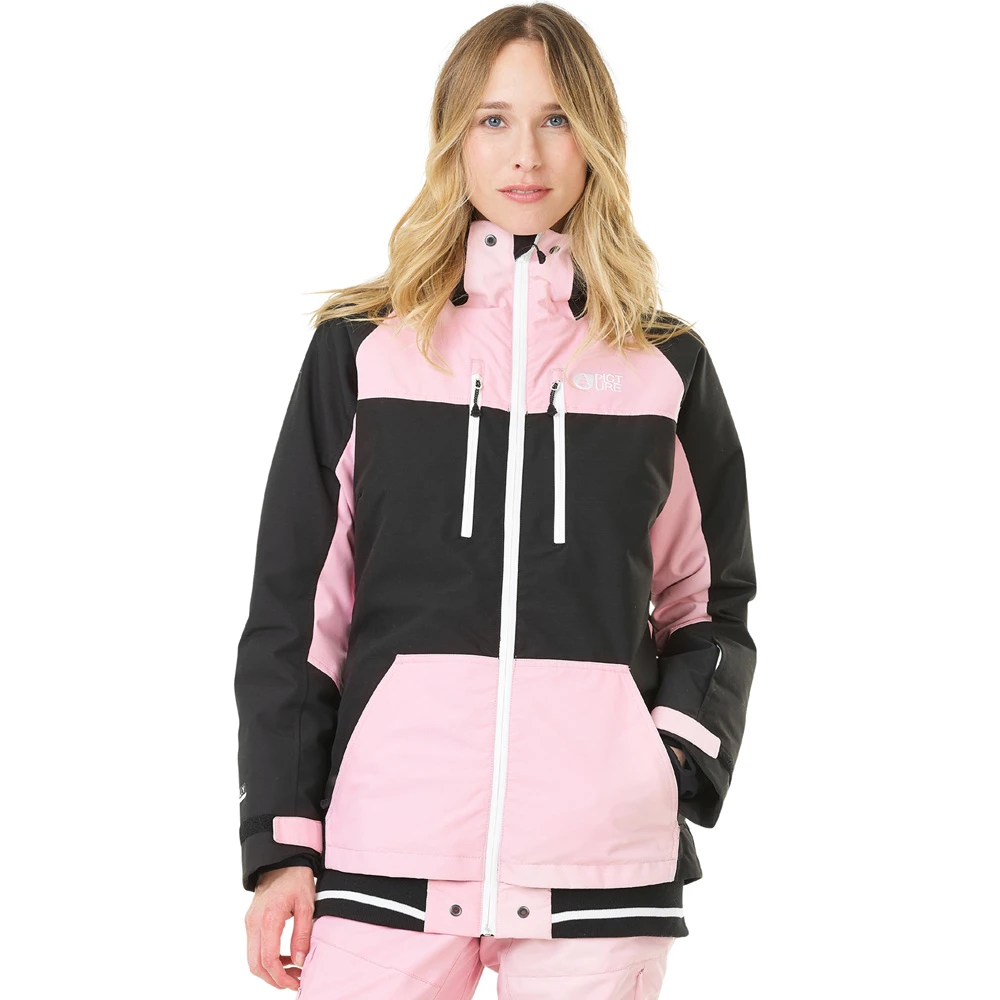 Picture Lander Print Winterjacke Pink Damen 1 Picture Lander Print Winterjacke Pink Damen