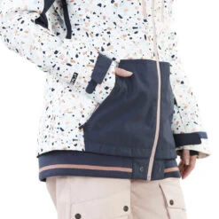 Picture Lander Skijacke Terrazo White Damen -Skiausrüstung picture lander wvt196 terrazo white 02 grossgX8L4TCGMGRiu