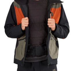 Picture Naikoon Skijacke Dark Army Green Herren -Skiausrüstung picture naikoon jacket mvt391 darkarmygreen 05 gross