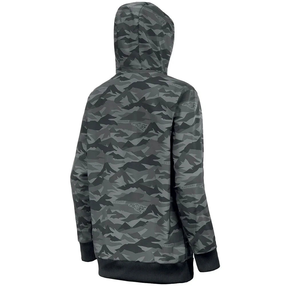 Picture Parker Softshell-Hoodie Metric Black Damen, Herren 2 Picture Parker Softshell-Hoodie Metric Black Damen, Herren – Bild 2