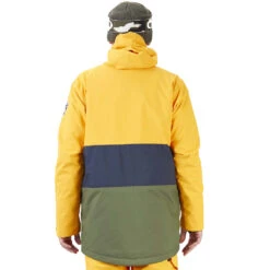 Picture Pure Snowboardjacke Yellow Dark Blue Herren -Skiausrüstung picture pure jacket mvt299 yellow dark blue 02 grossmlrq71VOMi4Ip