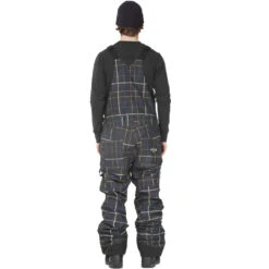 Picture Yakoumo Bib Latz-Wintersporthose Black Tartan Herren -Skiausrüstung picture yakoumo bib pant mpt096 black tartan 02 grossCsgIKvGRJ0qDx