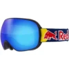 Red Bull SPECT Eyewear Magnetron Snowboard-Goggle Black/Blue Snow-Smoke + Cloudy Snoe Damen, Herren