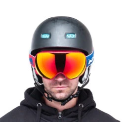 Red Bull SPECT Eyewear Magnetron Skibrille Red/Red Snow-Brown + Cloudy Snow Damen, Herren -Skiausrüstung red bull spect eyewear magnetron 021 03 gross