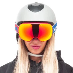 Red Bull SPECT Eyewear Magnetron Skibrille Red/Red Snow-Brown + Cloudy Snow Damen, Herren -Skiausrüstung red bull spect eyewear magnetron 021 05 gross