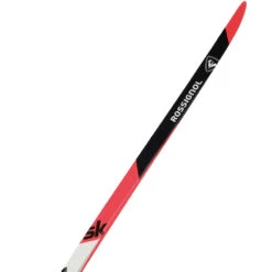 Rossignol Delta Comp Skating Langlaufset White/Red Damen, Herren -Skiausrüstung rossignol delta comp quicklock skate rhkcq01 rjk1001 02 gross