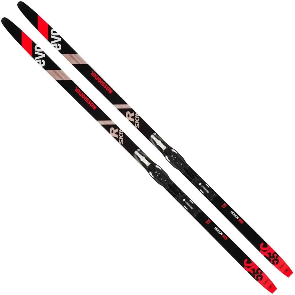 Rossignol Evo XC-55 R-Skin Langlaufset Black/Red Damen, Herren 1 Rossignol Evo XC-55 R-Skin Langlaufset Black/Red Damen, Herren