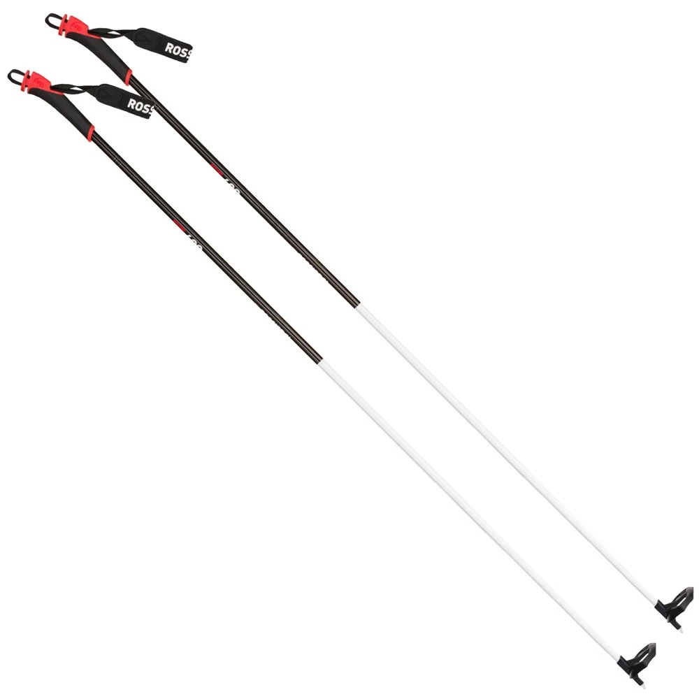 Rossignol FT-600 Langlaufstöcke Black/White Damen, Herren 1 Rossignol FT-600 Langlaufstöcke Black/White Damen, Herren