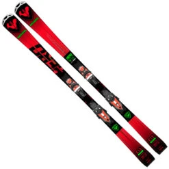Rossignol Hero Elite Plus ST TI Alpinski-Set Black/Red Damen, Herren
