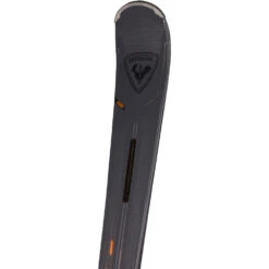 Rossignol React 10 TI Alpinski-Set Black/Orange Herren -Skiausrüstung rossignol react 10 ti rrllm01 02 gross