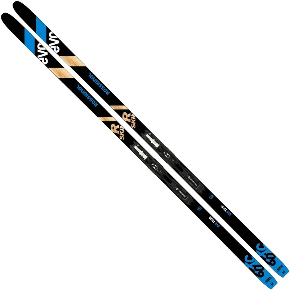 Rossignol Evo XC 60 R-Skin Langlaufset Black/Blue Damen, Herren 1 Rossignol Evo XC 60 R-Skin Langlaufset Black/Blue Damen, Herren