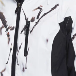 Roxy Jet Ski Snowboardjacke True Black White Birds Damen -Skiausrüstung roxy jet ski erjtj03218 kvj2 07 gross973cLc6qtKP8A