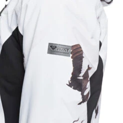 Roxy Jet Ski Snowboardjacke True Black White Birds Damen -Skiausrüstung roxy jet ski erjtj03218 kvj2 08 grossSYIGtFdGgaJHY