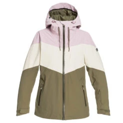 Roxy Winter Haven Skijacke Burnt Olive Damen -Skiausrüstung roxy winter haven jacket erjtj03342 gpz0 03 gross