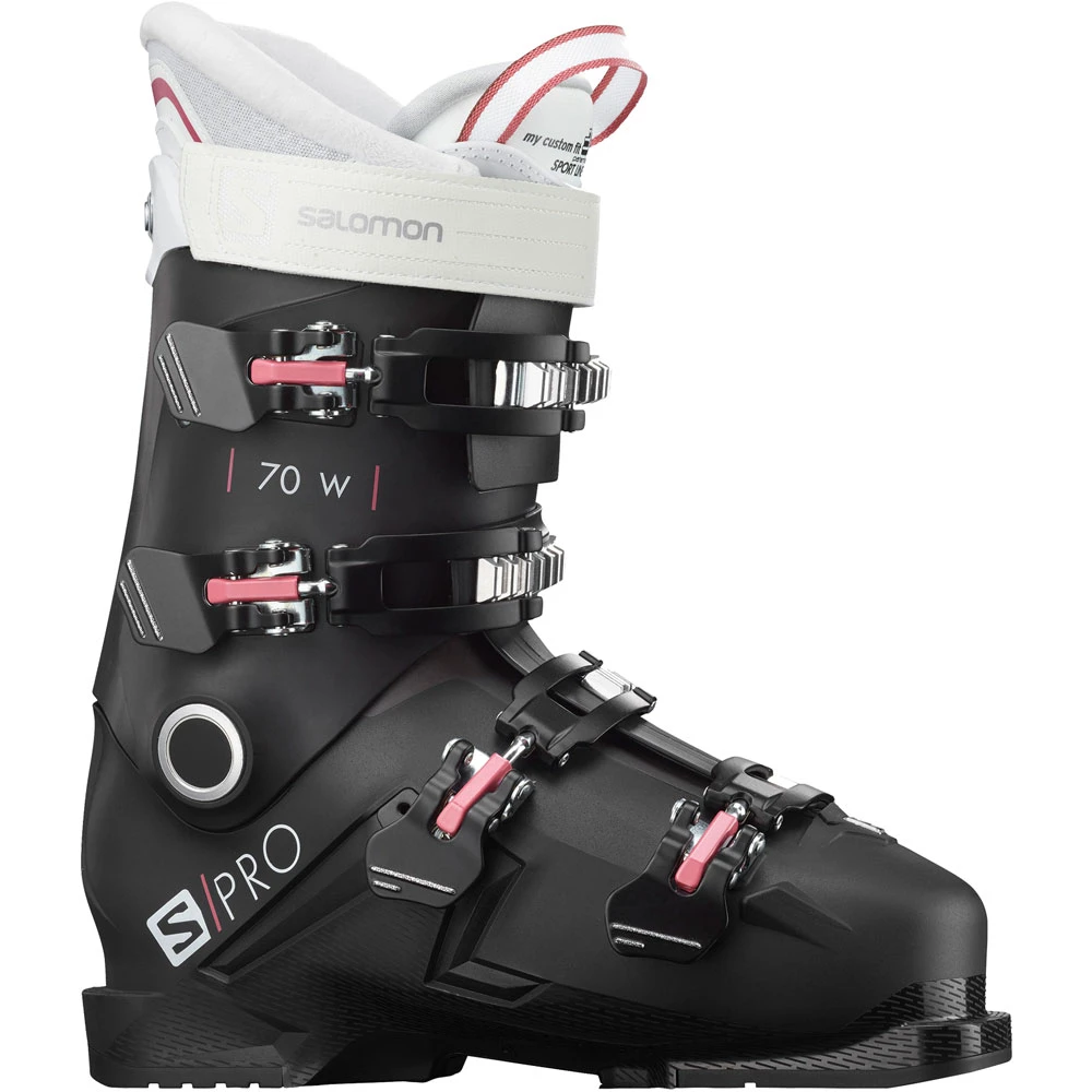 Salomon S/Pro 70 W Skischuhe Black/Pink/White Damen 1 Salomon S/Pro 70 W Skischuhe Black/Pink/White Damen