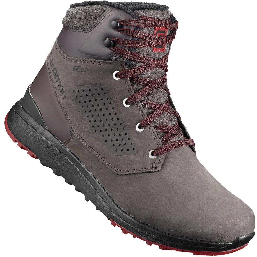 Salomon Utility Fundgrube Winterstiefel Shale/Black/Syrah Herren 1 Salomon Utility Fundgrube Winterstiefel Shale/Black/Syrah Herren