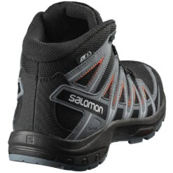 Salomon XA Pro 3D Mid Freizeitschuhe Black/Stormy Weather/Cherry Tomato Kinder -Skiausrüstung salomon xa pro 3d mid cswp 406512 02 grossdR08heQgf2Dgm