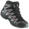 Salomon XA Pro 3D Mid Freizeitschuhe Black/Stormy Weather/Cherry Tomato Kinder