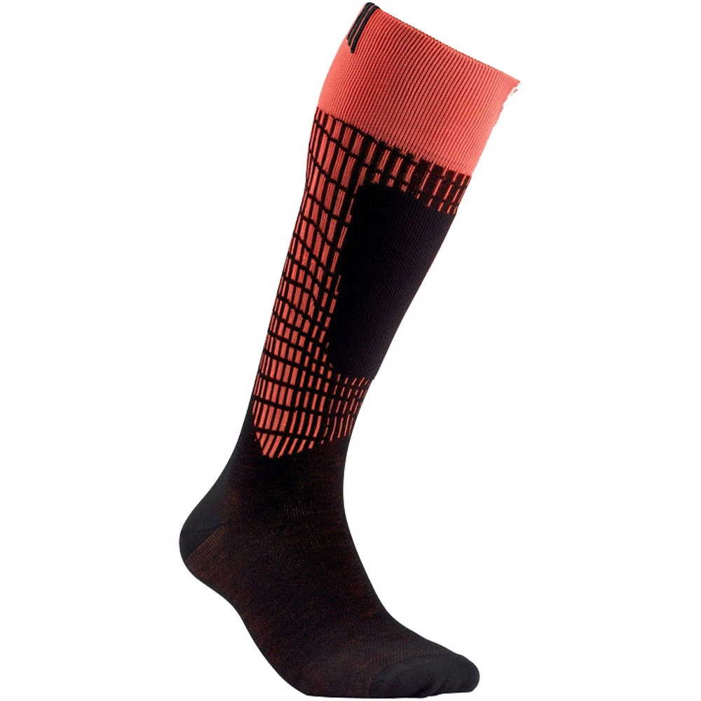 Sidas Sock Ski Comfort MV Skisocken Black/Red Damen, Herren 3 Sidas Sock Ski Comfort MV Skisocken Black/Red Damen, Herren – Bild 3