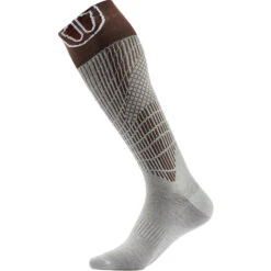 Sidas Sock Ski Merino MV Skisocken Brown/White Damen, Herren