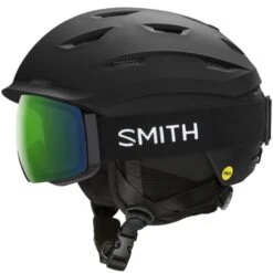 Smith Level MIPS Schneesporthelm Matte Black Damen, Herren -Skiausrüstung smith level mips e006289ks 04 grossnMRbk7hz6JqJ7