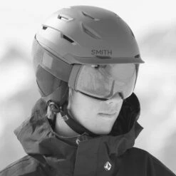 Smith Level MIPS Schneehelm Matte White Damen, Herren -Skiausrüstung smith level mips e00628z7r 04 grosssysQxFw4WPl2o