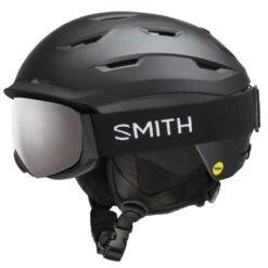 Smith Liberty MIPS Snowboardhelm Matte Black Pearl Damen -Skiausrüstung smith liberty mips e0063029o 04 gross
