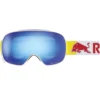 Red Bull SPECT Eyewear Magnetron Skibrille White/Blue Snow-Smoke/Cloudy Damen, Herren