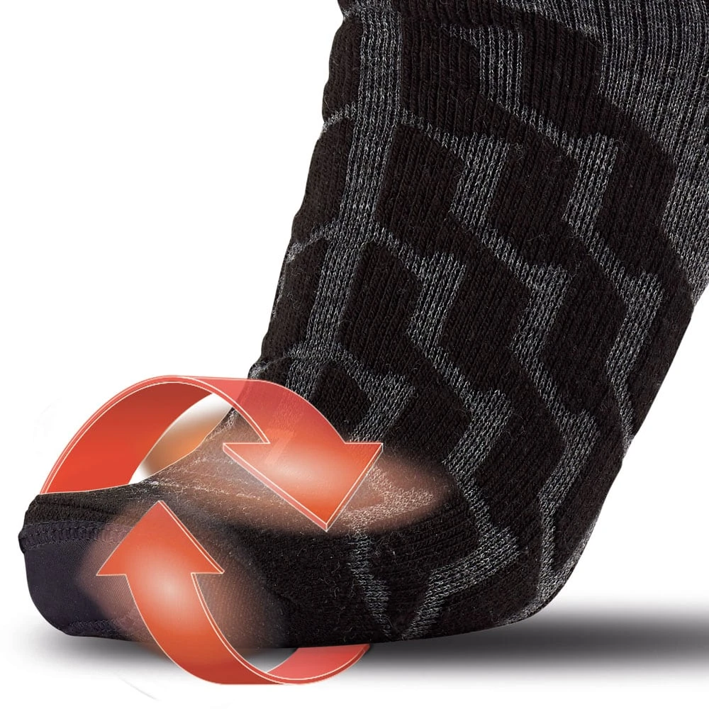 Therm-ic Heat Fusion Uni Set 1400B Heiz-Socken Black/Grey Damen, Herren 3 Therm-ic Heat Fusion Uni Set 1400B Heiz-Socken Black/Grey Damen, Herren – Bild 3