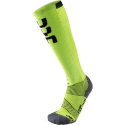 UYN Ski Evo Race Skisocken Green Lime/Black Herren