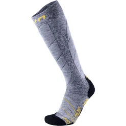 UYN Ski Pro Race Skisocken Grey Melange/Pearl Grey Herren