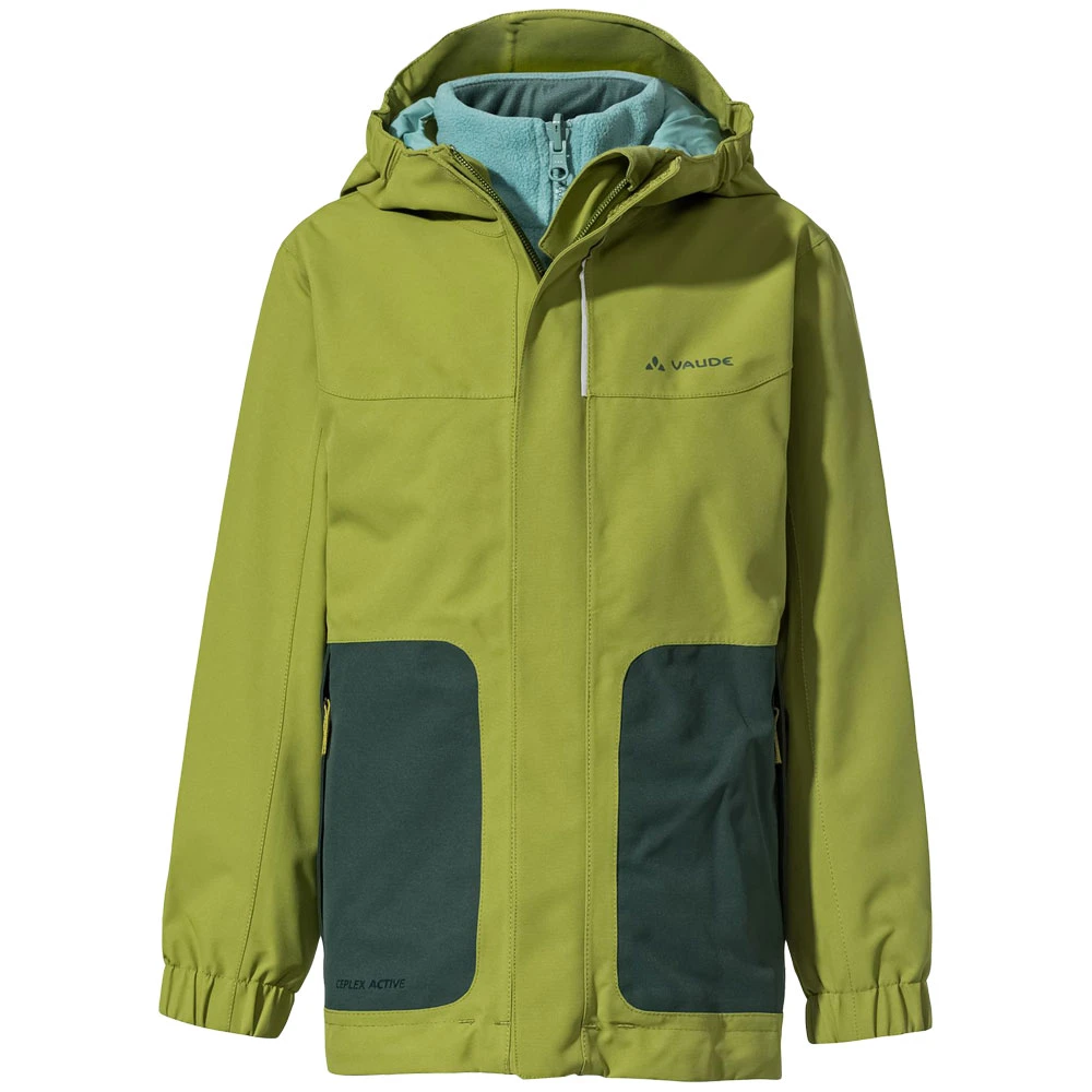 Vaude Campfire IV 3in1 Doppeljacke Avocado Kinder 2 Vaude Campfire IV 3in1 Doppeljacke Avocado Kinder – Bild 2