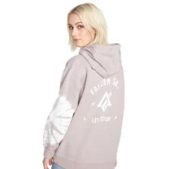 Volcom Costus Sweatshirt Amethyst Smoke Damen -Skiausrüstung volcom costus pullover fleece h4152305 ams 03 grosshIqw9di6sKGRz
