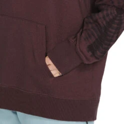 Volcom Costus Kapuzenpullover Black Plum Damen -Skiausrüstung volcom costus pullover fleece h4152305 bpm 04 gross