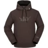 Volcom D.I. Fleece Hoodie Brown Herren