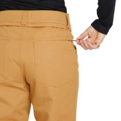 Volcom Hallen Wintersporthose Caramel Damen -Skiausrüstung volcom hallen pant h1352307 crl 03 grossmsvgzh30wUhH2