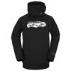 Volcom Hydro Riding Kapuzenpullover Black Herren
