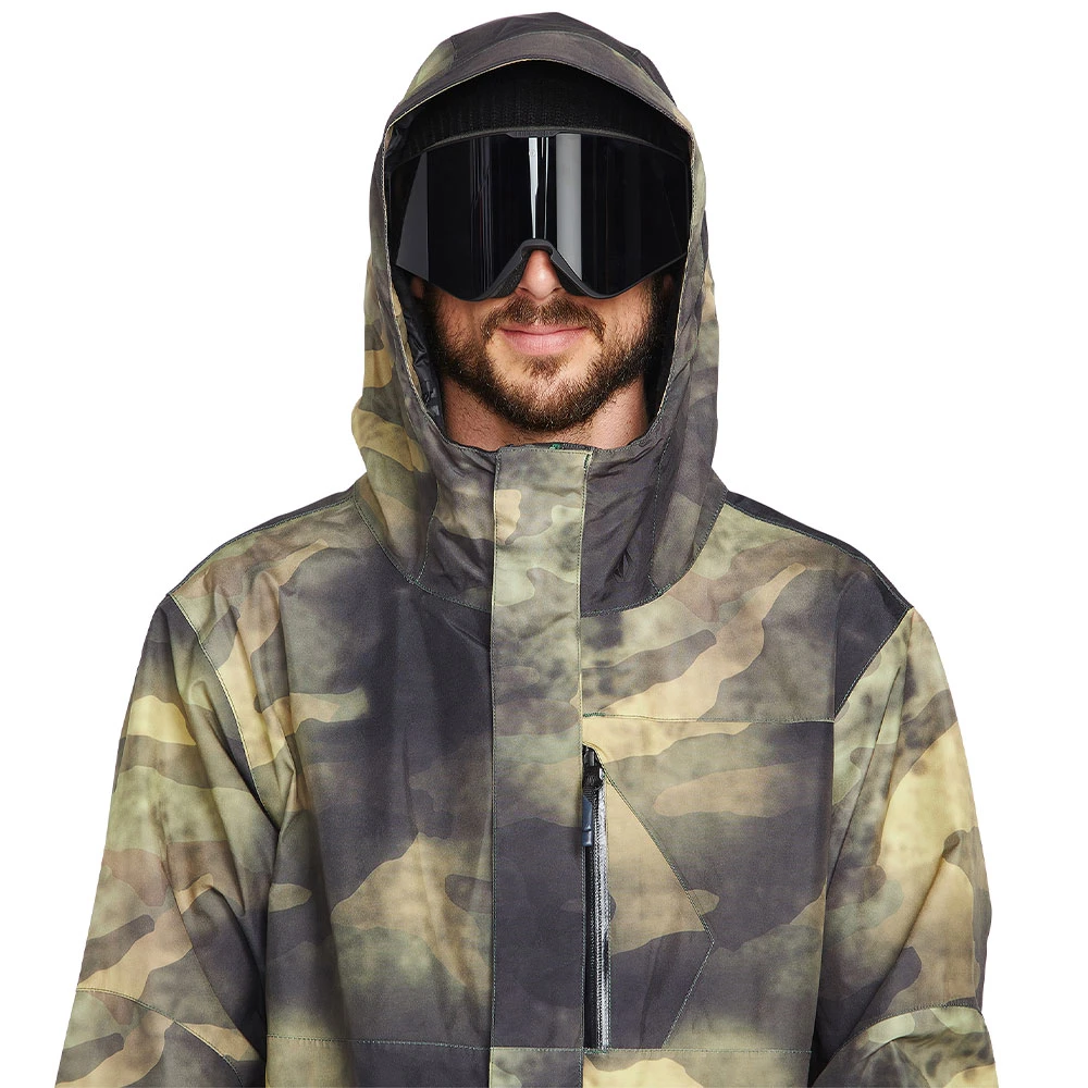 Volcom L Gore-Tex Schneejacke Camouflage Herren 3 Volcom L Gore-Tex Schneejacke Camouflage Herren – Bild 3