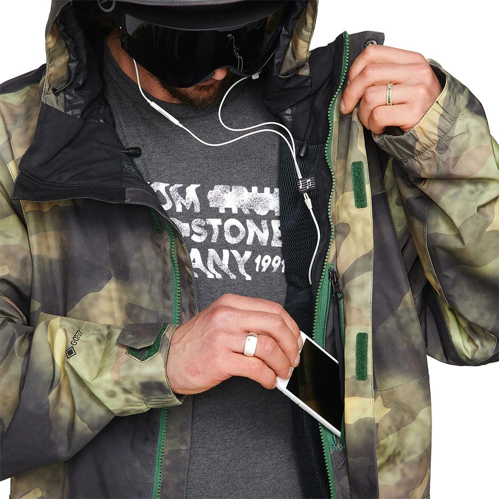 Volcom L Gore-Tex Schneejacke Camouflage Herren 5 Volcom L Gore-Tex Schneejacke Camouflage Herren – Bild 5