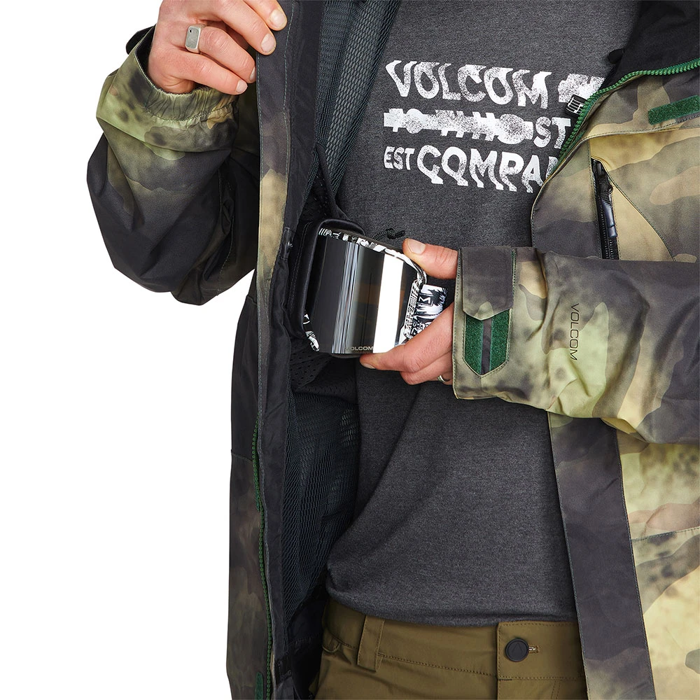 Volcom L Gore-Tex Schneejacke Camouflage Herren 8 Volcom L Gore-Tex Schneejacke Camouflage Herren – Bild 8