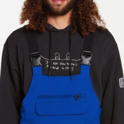 Volcom Roan Bib Latzhose Bright Blue Herren -Skiausrüstung volcom roan bib overall g1351909 bright blue 03 grossEzptTLAFSrQYs
