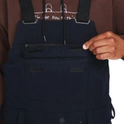 Volcom Roan Bib Winterlatzhose Black Herren -Skiausrüstung volcom roan bib overall g1352306 blk 02 gross