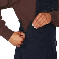 Volcom Roan Bib Winterlatzhose Black Herren -Skiausrüstung volcom roan bib overall g1352306 blk 04 gross