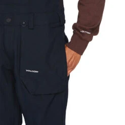 Volcom Roan Bib Winterlatzhose Black Herren -Skiausrüstung volcom roan bib overall g1352306 blk 06 gross