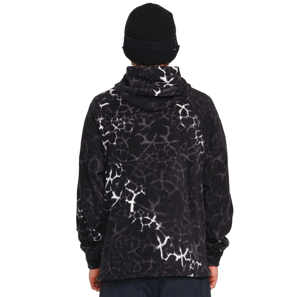 Volcom V-Science 1/2 Zip Fleece Pullover Black Giraffe Herren 2 Volcom V-Science 1/2 Zip Fleece Pullover Black Giraffe Herren – Bild 2