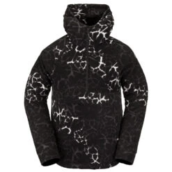 Volcom V-Science 1/2 Zip Fleece Pullover Black Giraffe Herren 6 Volcom V-Science 1/2 Zip Fleece Pullover Black Giraffe Herren -Skiausrüstung volcom v science half zip fleece g4152300 bag 02 gross