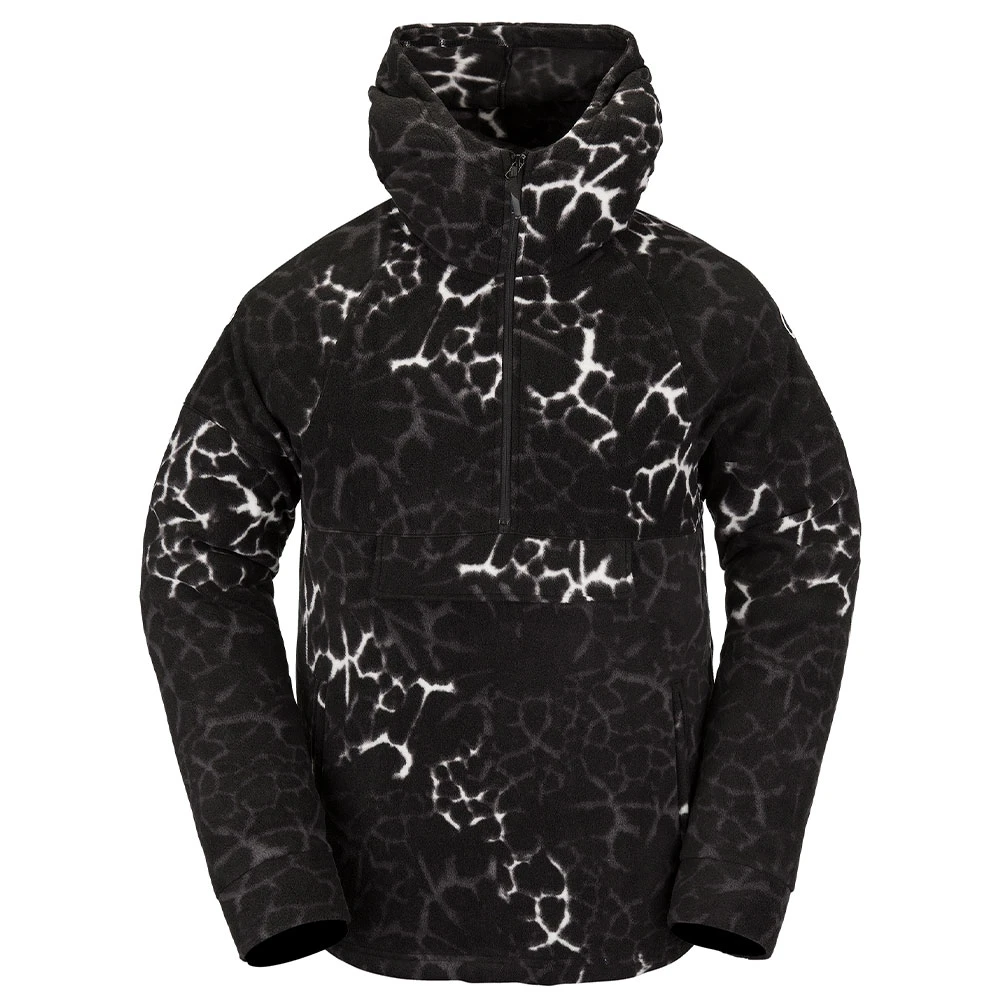 Volcom V-Science 1/2 Zip Fleece Pullover Black Giraffe Herren 3 Volcom V-Science 1/2 Zip Fleece Pullover Black Giraffe Herren – Bild 3