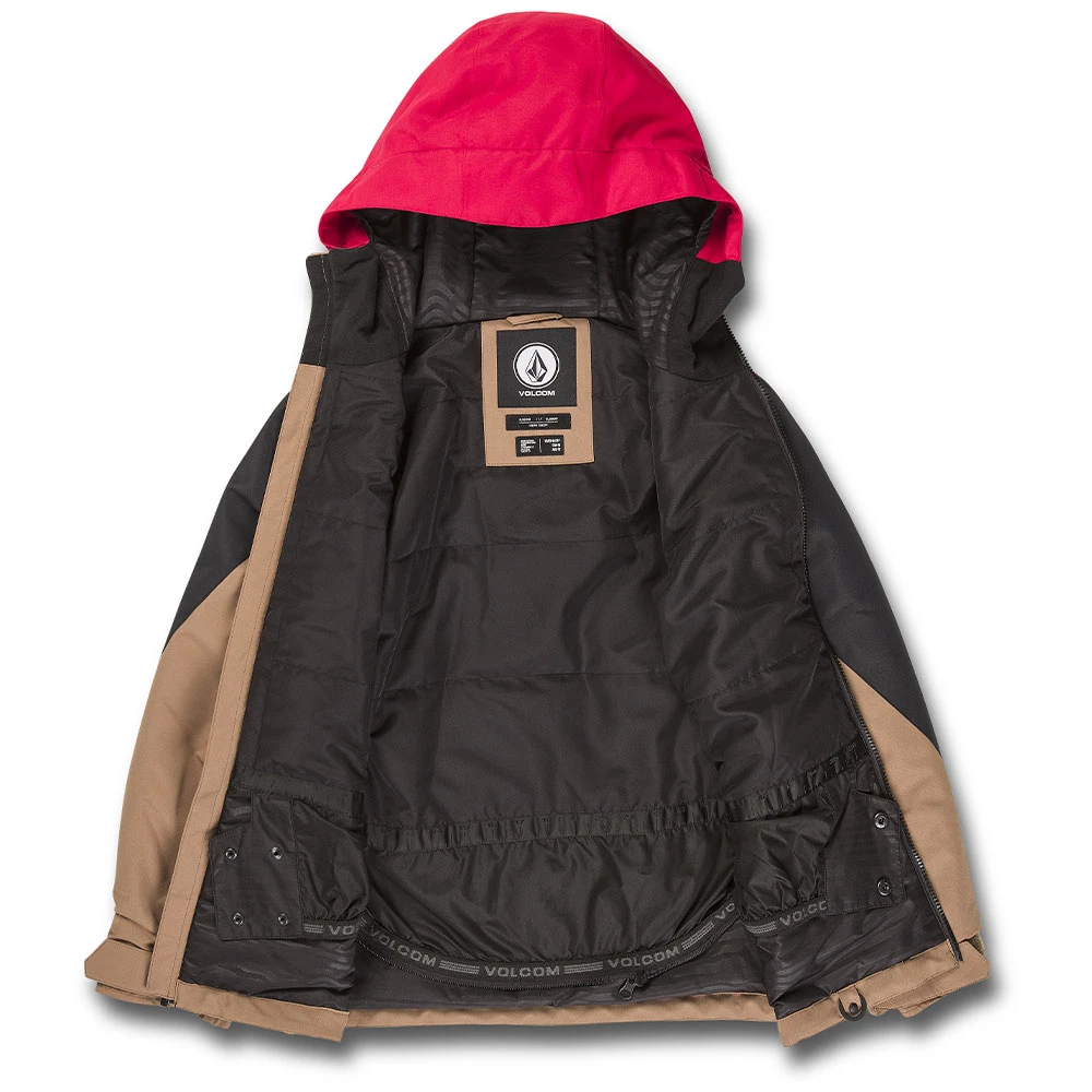 Volcom Vernon Insulated Skijacke Red Kinder 2 Volcom Vernon Insulated Skijacke Red Kinder – Bild 2